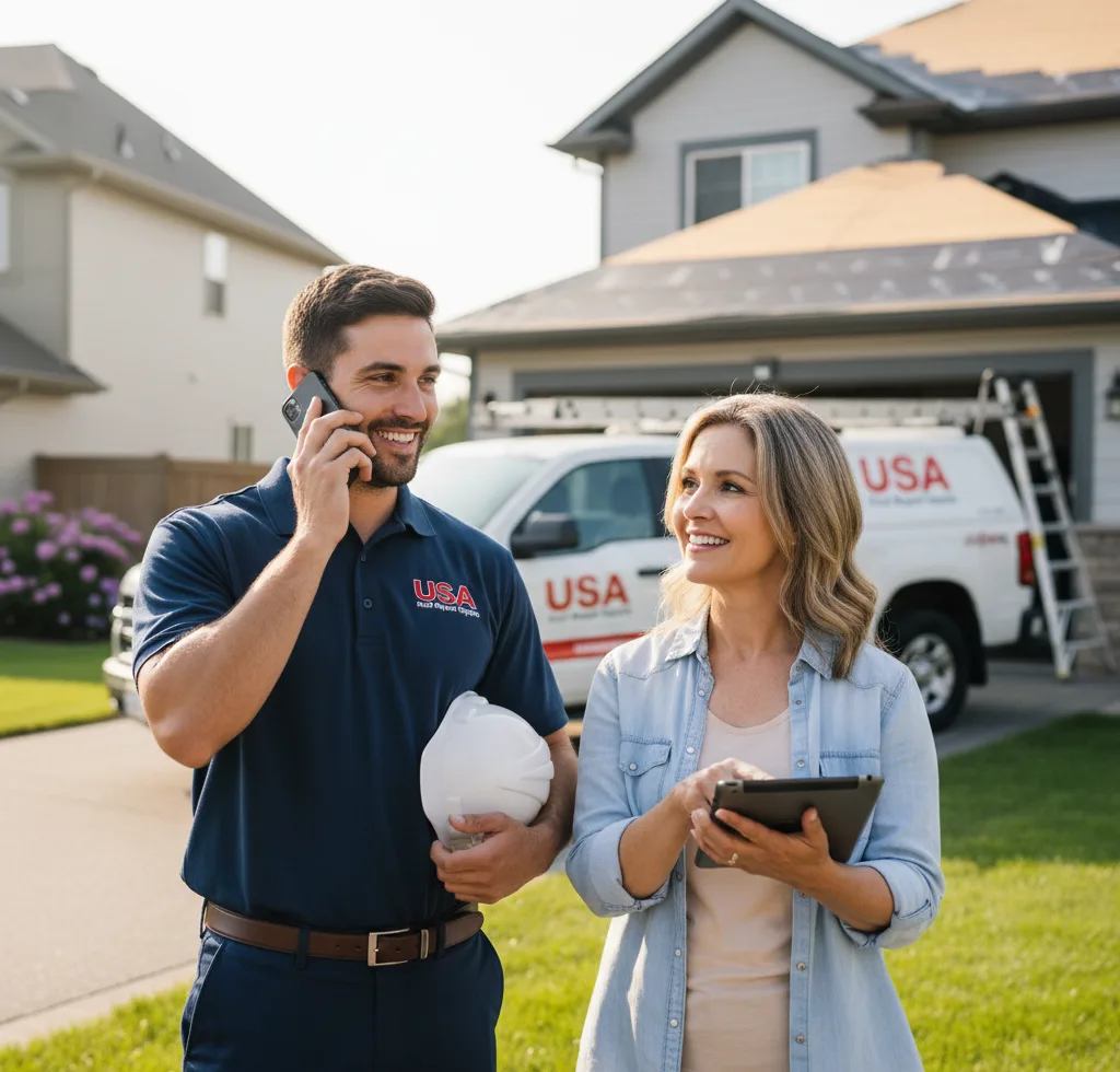 USA Roof Repair Experts customer support in Thibodaux